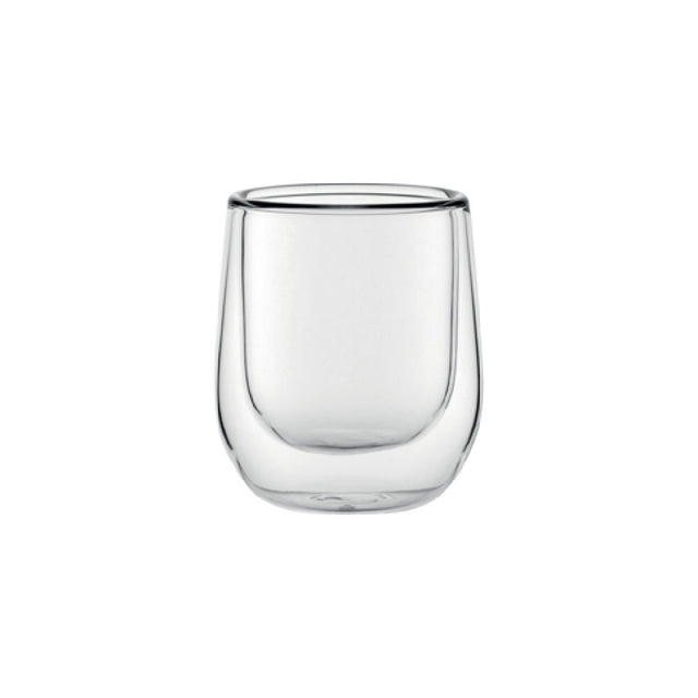 Steelite UR90041 Double Wall Espresso 3.0 Oz (H 2-5/8" M 2-1/4" T 2-1/8" B 1-7/8") Soda Lime