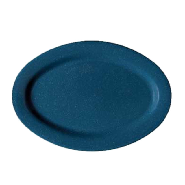 GET Enterprises OP-115-TB Texas Blue™ Platter 11-1/2" X 8" Oval