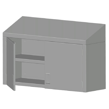SPG CWH-4 - Universal Stainless Cabinet, Wall Mount, 48" X 15" X 30"
