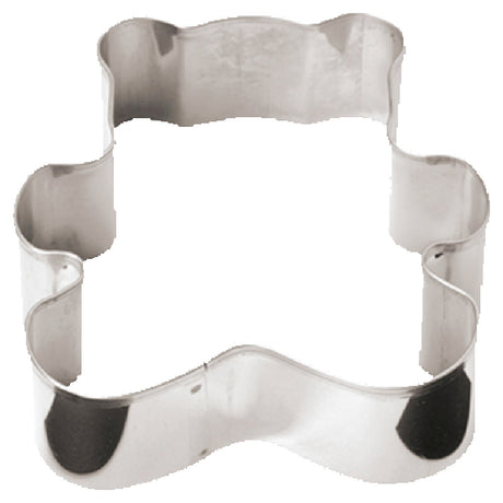 Paderno 47375-08 Cookie Cutter 3-1/8" X 3-1/8" X 1-1/8" "Teddy Bear"