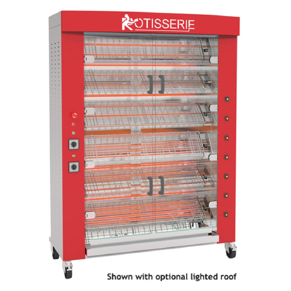 Rotisol FBS1400-6E-SSP FlamBoyant SPATCHCOCK Rotisserie Oven Electric Floor Model
