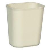 Rubbermaid FG254100BEIG - Waste Basket, 14 Quart, 11-1/8"W X 8-1/4"D X 12-1/4"H