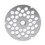 Omcan 44290 (44290) Carbon Steel #32 Machine Plate Hubless 10mm (3/8") One Notch/ Round
