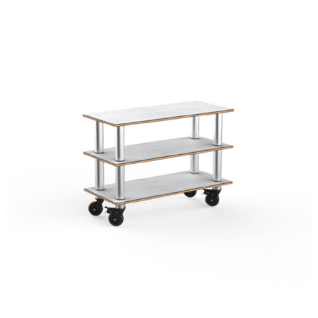 Steelite MGCMSX02CSXH - Modular Creative Extension Unit White Carrera Stainless Steel