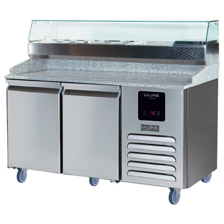 U-Line Corporation UCPP566-SS61A (QUICK SHIP) U-Line Commercial Refrigerated Pizza Prep Table