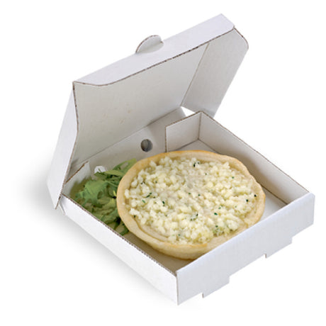 PacknWood 210MINIPIZZ - Mini Feast Pizza Box 3.5" X 3.5" X 0.8", Square, Freezer Safe