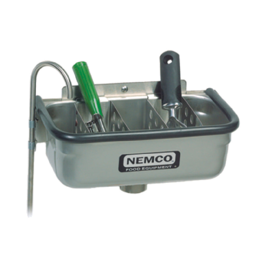 Nemco 77316-13A Ice Cream Spade Dipper Well 13" 3/8" Dia. Spigot Installed For Left Or Right Side Operation