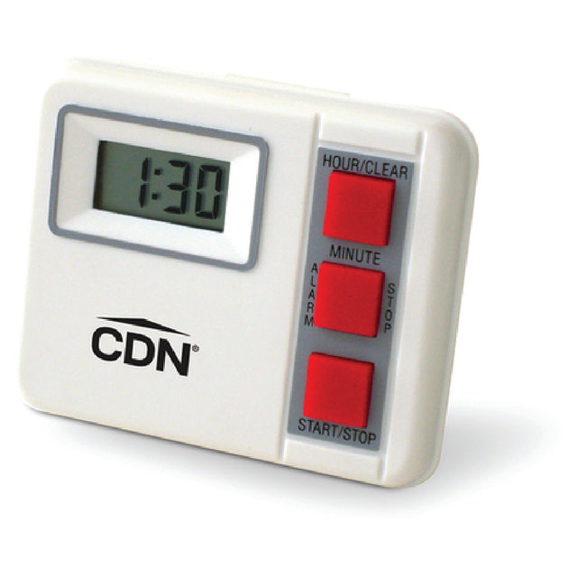 CDN TM2 Digital Timer 20 Hours By Hr/min 3/4"W X 3/8"H (1.9 X 1.0cm) Display