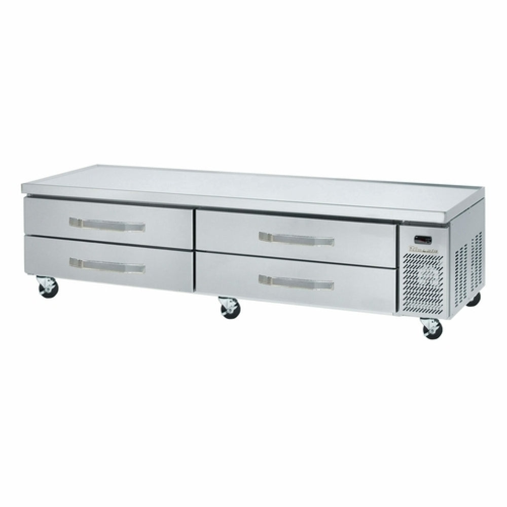 Blue Air BACB96M-HC Refrigerated Chef Base Equipment Stand 96-1/8"W Side-mounted Self-contained Refrigeration