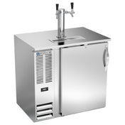 Beverage Air DDN36HC-S - Draft Beer Cooler, 36"W X 26-3/8"D X 49-5/16"H, 8.43 Cu. Ft.