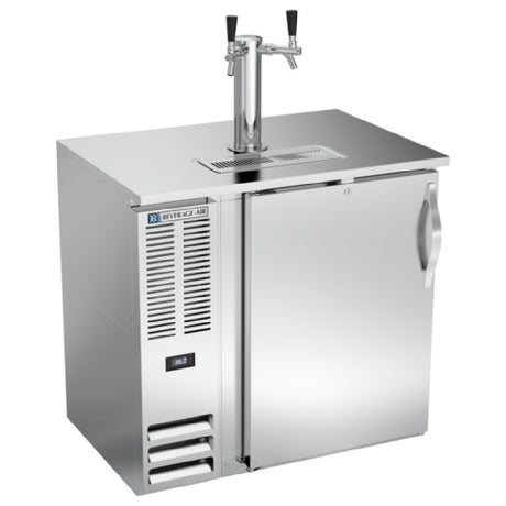 Beverage Air DDN36HC-S - Draft Beer Cooler, 36"W X 26-3/8"D X 49-5/16"H, 8.43 Cu. Ft.
