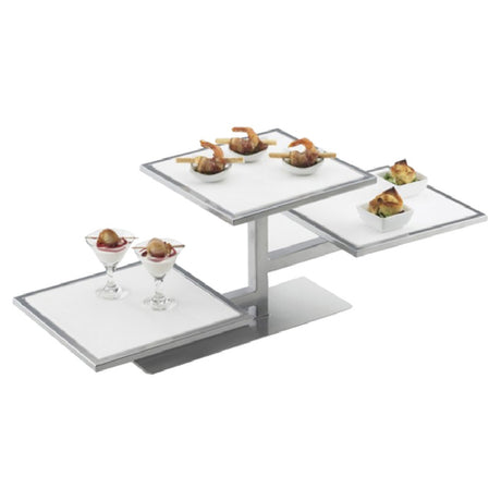 Cal Mil 1140-74 One By One Tiered Riser 32-1/4"W X 13"D X 10-1/2"H 3-tier