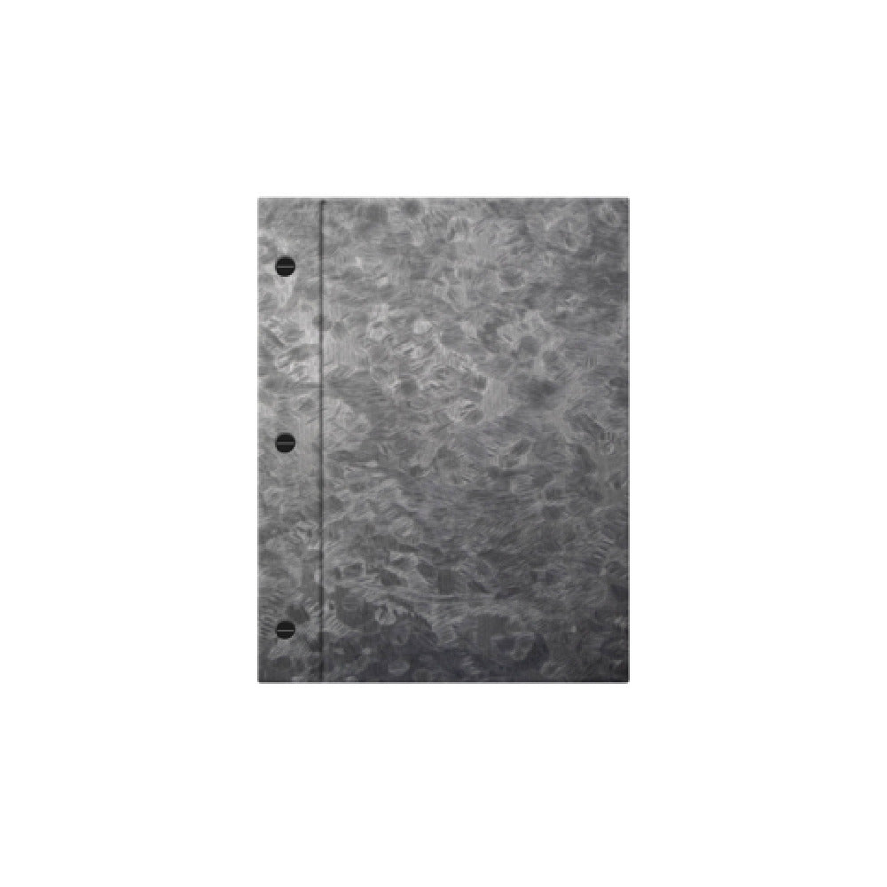 Risch CMBFF-MET 5.5X8.5 Brushed Metallic Faux-leather Chicago Menu Board (specify Color)