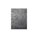 Risch CMBFF-MET 5.5X8.5 Brushed Metallic Faux-leather Chicago Menu Board (specify Color)