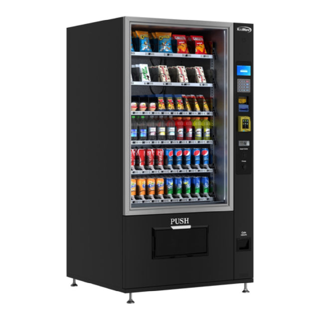 Koolmore KM-VMR-40-BCR Refrigerated Snack Vending Machine 40-4/5"W X 31"D X 76-7/10"H