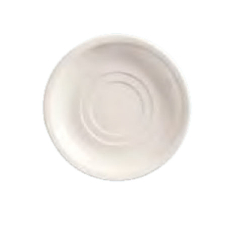 Libbey 840-215-005 (Formerly World Tableware) Saucer 5-1/2" Dia. Double Well: 2-5/8" Dia. Outer Well