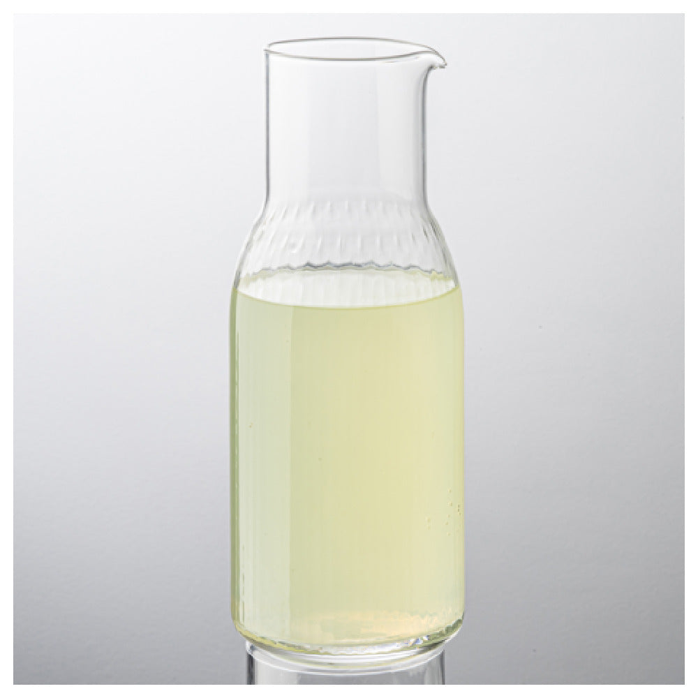 TableCraft Products 12890 - Decorative Carafe, 34 Oz., Clear Soda Lime Glass
