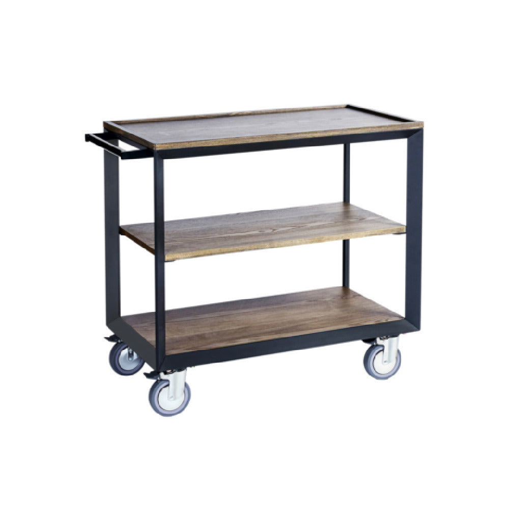 FOH BTR006NAW98 Smart Buffet Ware® Arche Three Tier Service Trolley 35.5" X 19.75"