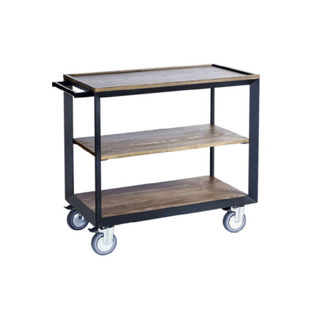 FOH BTR006NAW98 Smart Buffet Ware® Arche Three Tier Service Trolley 35.5" X 19.75"