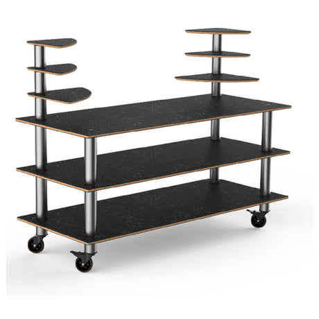 Steelite MGCMLB11MSXW Mogogo Buffet Solutions Modular Classic Multi-Shelf Station