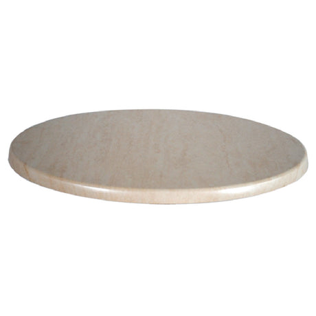 JMC Furniture 42 ROUND TRAVERTINE Topalit Table Top Outdoor Use 42" Dia.