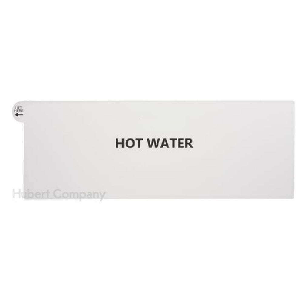 Hubert 88504 - Airpot Wrap, "Hot Water", 21"L X 7-1/2"H
