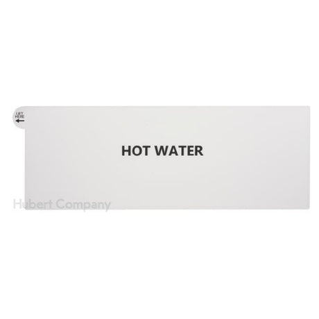 Hubert 88504 - Airpot Wrap, "Hot Water", 21"L X 7-1/2"H