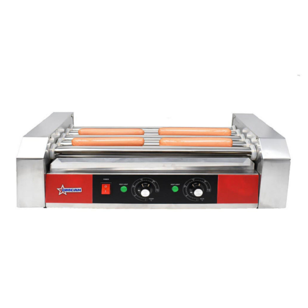 Omcan 44690 (CE-CN-0005-N) Hot Dog Roller Grill Countertop Electric