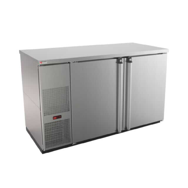 Micro Matic MBB58S-E Pro-Line™ E-Series™ Refrigerated Back Bar Cabinet Two-section