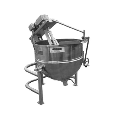 Groen DL-40 INA/2_208/60/3 Kettle/Cooker Mixer Direct Steam 40-gallon Capacity