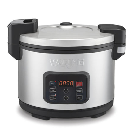Waring WRC40 - Commercial Rice/Multi-Cooker & Warmer, Electric, 40 Cups Cooked (20 Cups Raw) Rice Capacity