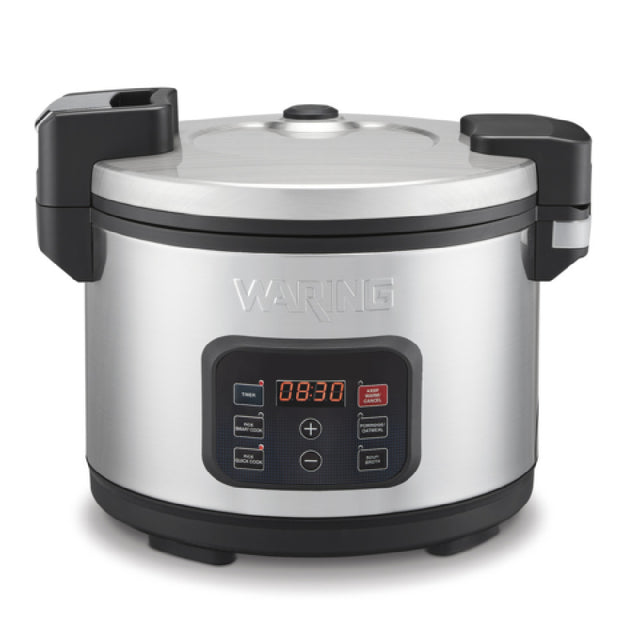 Waring WRC40 - Commercial Rice/Multi-Cooker & Warmer, Electric, 40 Cups Cooked (20 Cups Raw) Rice Capacity