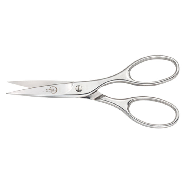 Mercer Culinary M14801 Kitchen Shears 8" Overall Length Fine Toothed Blade Edge