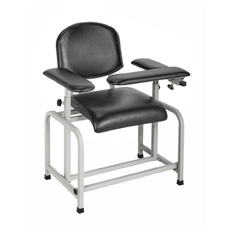 Alpine Industries ADI997-01-BLK Blood Drawing Chair Padded Phlebotomy