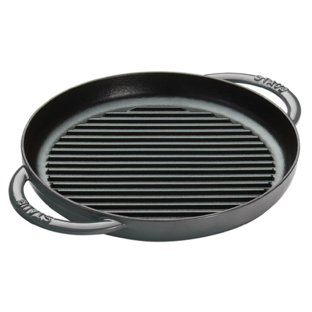 Zwilling 1203018 Staub® Pure Grill 10" Dia. (13.5" X 10.5" X 1.5" O.A.) Round