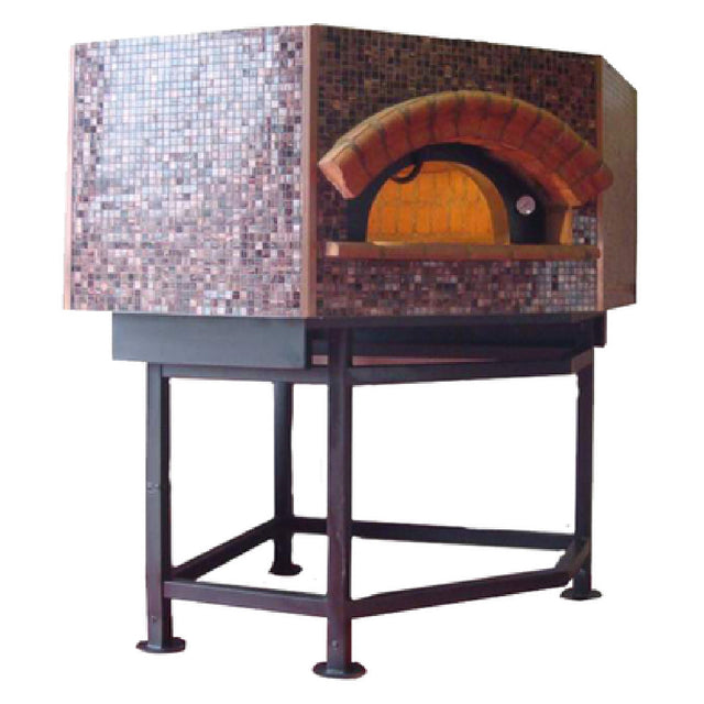 Univex DOME59P Artisan Stone Hearth Pentagonal Pizza Oven Gas (13) 12" Pizza Capacity