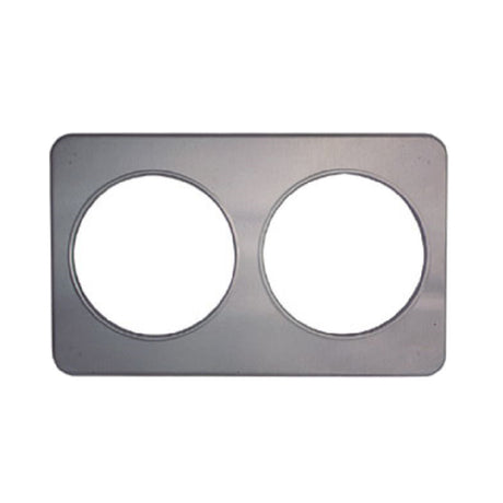 Duke 32 Adapter Plate With (2) 8-1/2" Inset Holes Stainless Steel