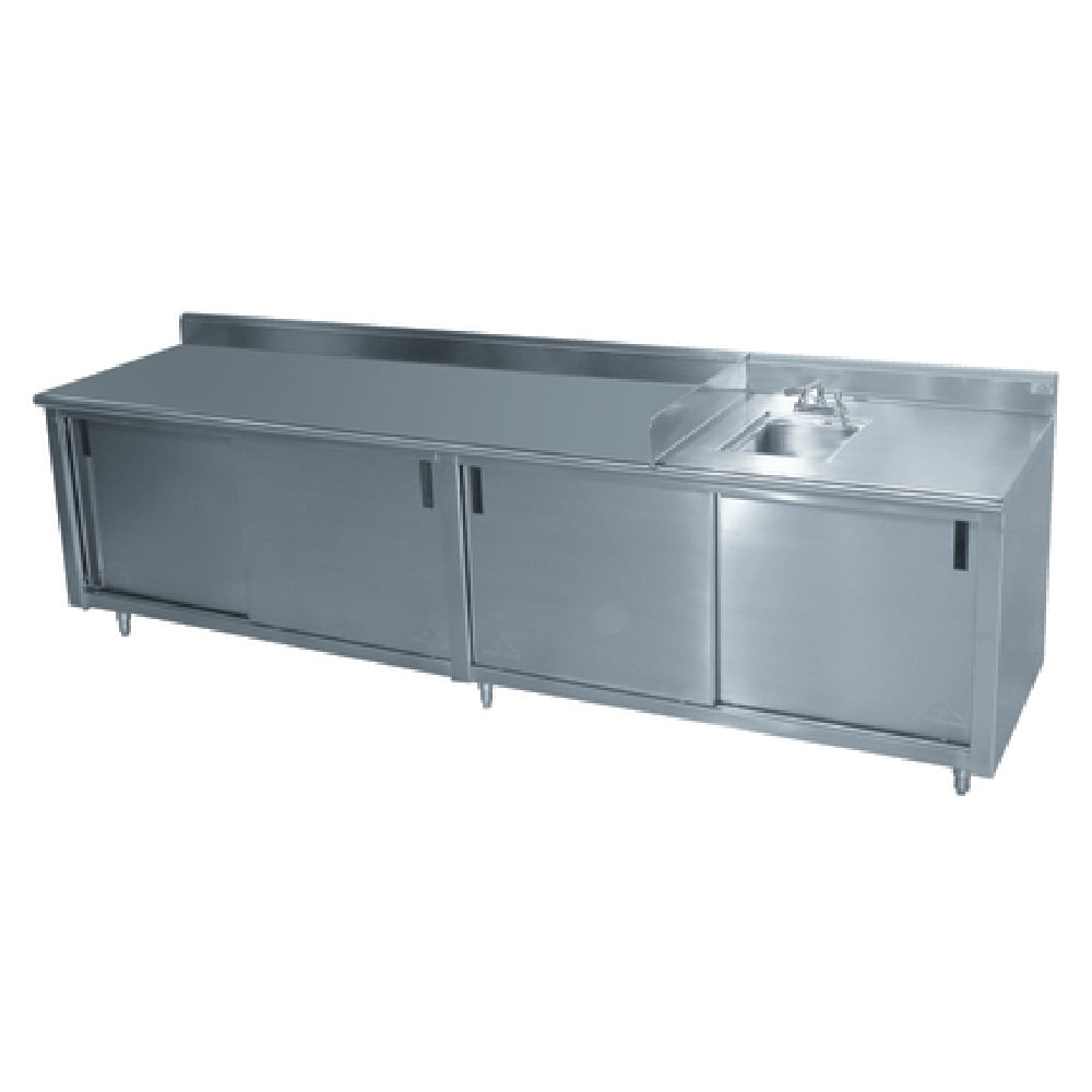 Advance Tabco TA-66 Enclosed Base Units Over 12 Ft. (sliding Door Units) (per Linear Foot)