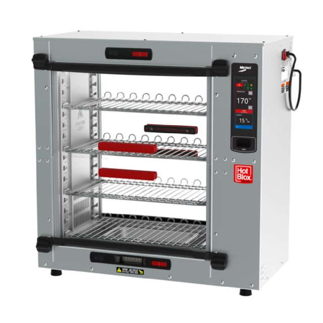 Metro HBCS8-TP HotBlox Xpress S8 Quick Access Pass-Thru Holding Cabinet Countertop