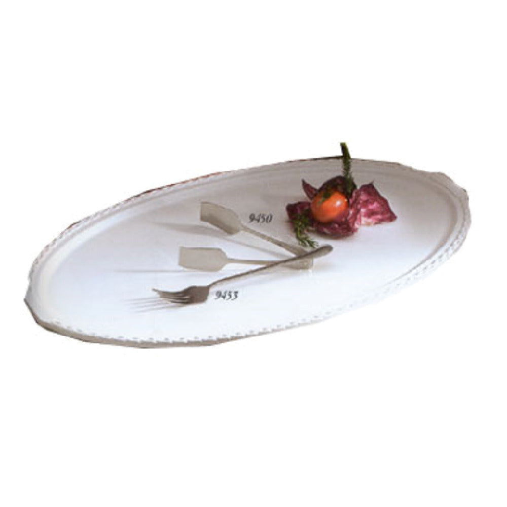 Bon Chef 2700PWHT Chef Platter 19" W X 33" L Aluminum With Ceramic Look Coating