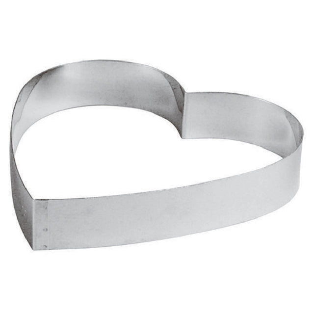 Paderno 47542-26 Tart Ring 10-1/4"L X 10-1/4"W X 1-1/2"H Heart