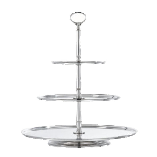 Paderno 54139-03 Pastry Stand 7" X 17"H 3 Tiers