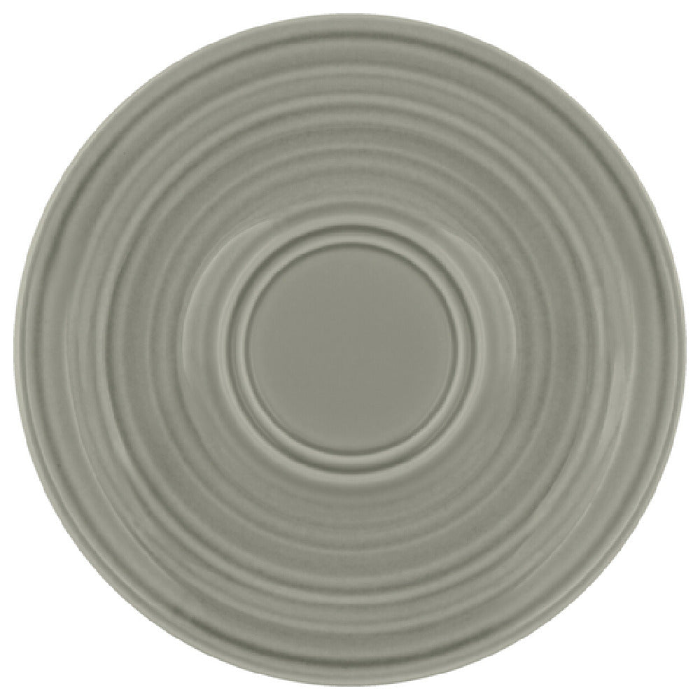 Bauscher Hepp 637116-A10000 - Saucer, 6.5" Dia. X 1"H, Round With Double Well