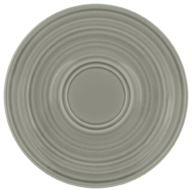 Bauscher Hepp 637116-A10000 - Saucer, 6.5" Dia. X 1"H, Round With Double Well