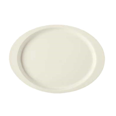 GET Enterprises OP-145-DI Diamond Ivory™ Platter 14-3/4"L X 10-1/2"W Oval