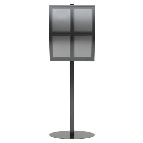 Hubert 89576 - Sign Holder, Floor Stand, 23" X 77"H Overall