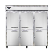 Continental Refrigerator 3RNSAPTHD-SD-GD Refrigerator 72 Cu. Ft. Capacity Pass-thru