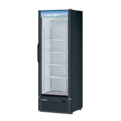 Turbo Air TGM-15B-N6 - Glass Door Refrigerator, One-section, 26-3/8"W X 25"D X 76-3/4"H