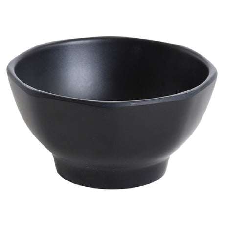 Yanco BP-3104 Black Pearl Miso Soup Bowl 10 Oz. 4-1/2" Dia. X 2-1/2"H