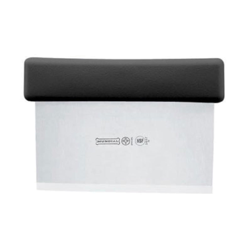 Mundial 5697 - Dough Cutter/Scraper, 6" X 3", Stainless Steel Blade
